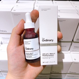 The Ordinary AHA 30% + BHA 2% Peeling Solution