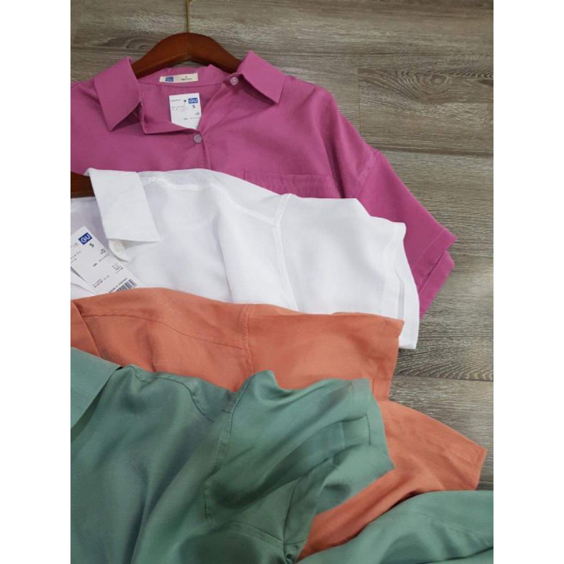 Sơ mi nữ GU lụa