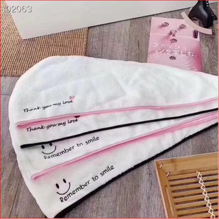 Khăn quấn đầu làm khô tóc nhanh chóng
