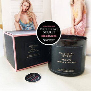 Nến thơm 24 tiếng cao cấp Hương hoa Peony và Vanilla - Victoria's Secret USA