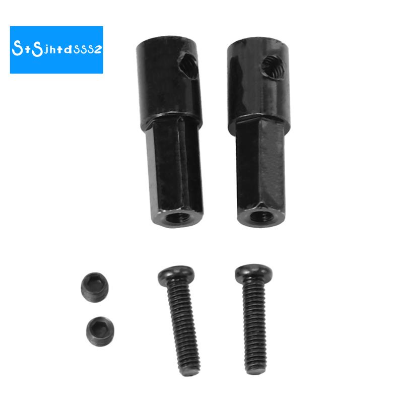 Set 2 trục sau bằng kim loại cho xe điều khiển từ xa Wpl D12 C14 C24 C34 B24 B36 Mn D90 D91 Mn99S