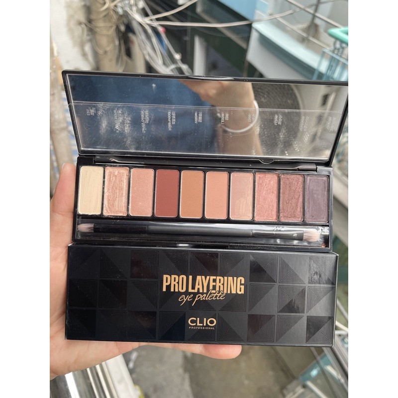 (thanh lý, độc mô tả) Clio Pro Layering Eye Palette 10 màu | BigBuy360 - bigbuy360.vn