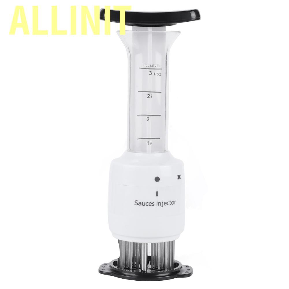 Allinit Professional Steak Meat Marinade Seasoning Injector Tenderizer Tools Kitchen Ac