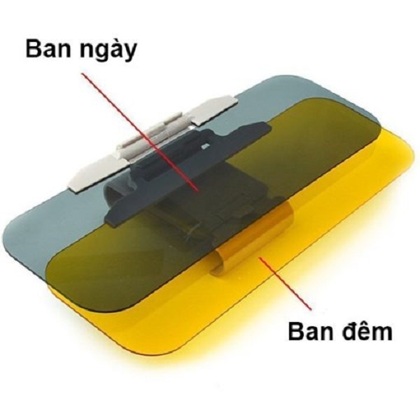 Kính chống chói xe ô tô, chống lóa ngày và đêm khi đi trời nắng và bị chiếu đen pha hàng loại 1 cứng cáp