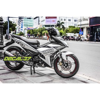 Tem Trùm Exciter 150 Trắng Đen