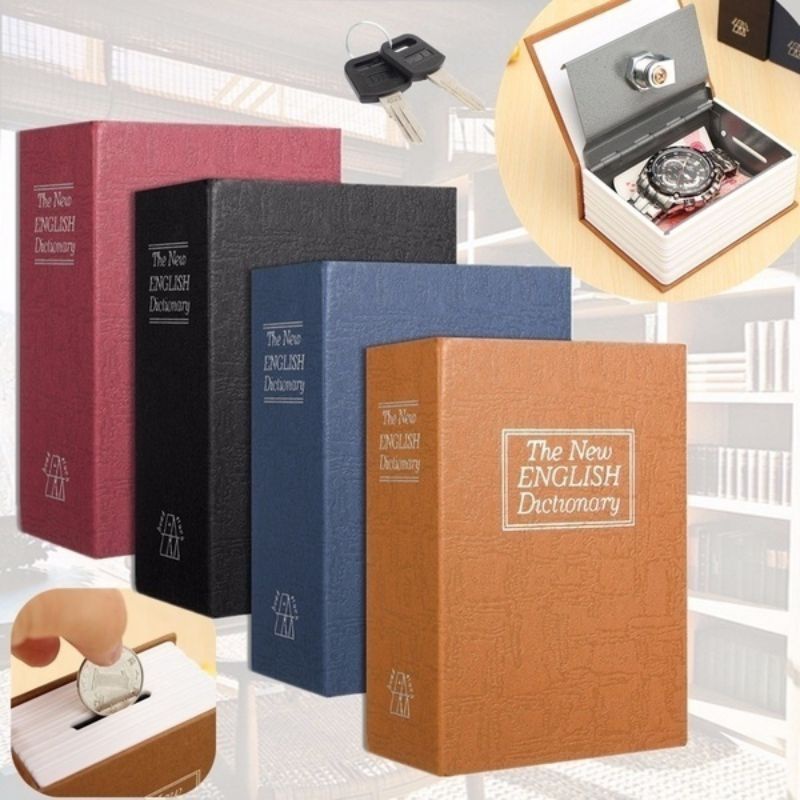 Két sắt hình quyển sách size 18cm