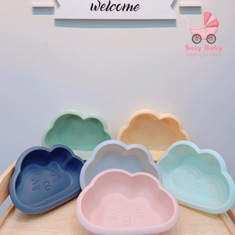 Chậu rửa mặt hình đám mây cho bé