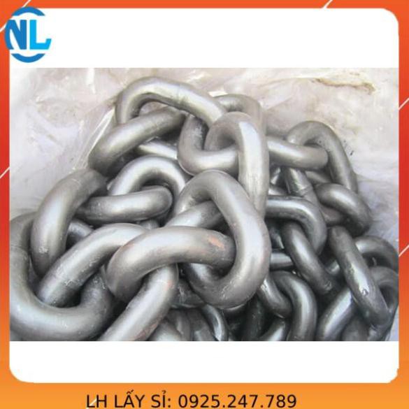 Dây xích sắt mạ kẽm phi 8mm cáp thép giá sỉ Thái Bình Vina