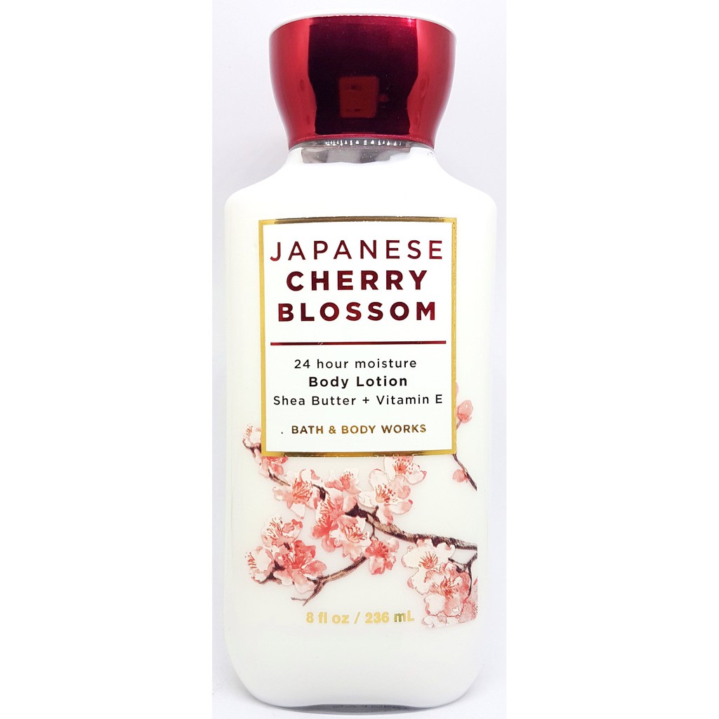 Lotion dưỡng thể cho da Cherry Blossom chai 236ml của hãng Bath &amp; Body Works từ Mỹ