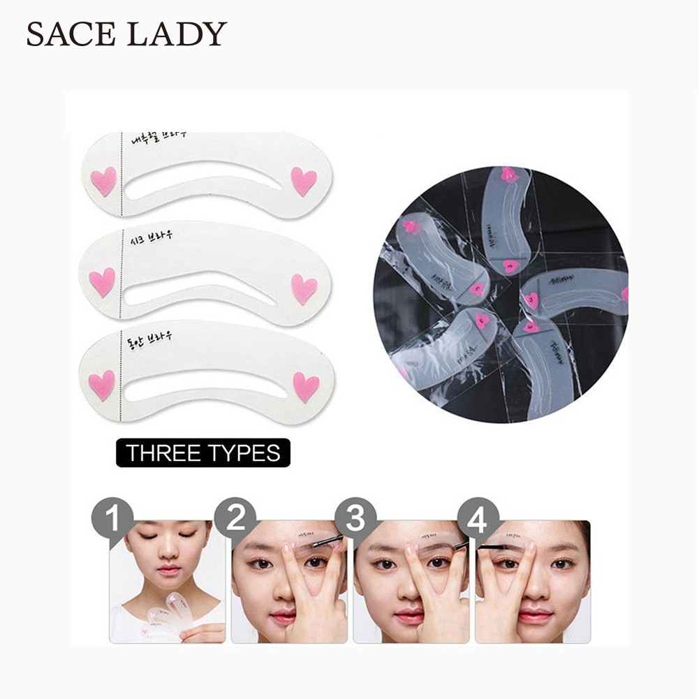 (Hàng Mới Về) Khuôn Vẽ Lông Mày Sace Lady Tiện Dụng Chất Lượng Cao | BigBuy360 - bigbuy360.vn