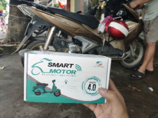 Bộ Định vị, chống trộm Xe máy Viettel (Chưa bao gồm SIM) - mới 100% - SMART MOTOR W1