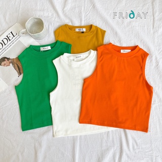 Áo croptop SN Poco trơn 2BD705A Friday
