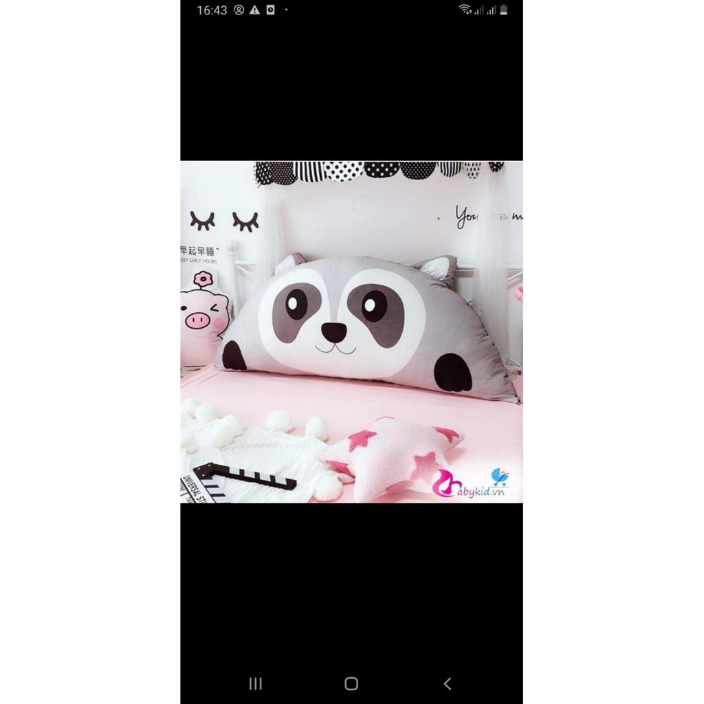 Gối tựa kê đầu giường cute Emmidecor