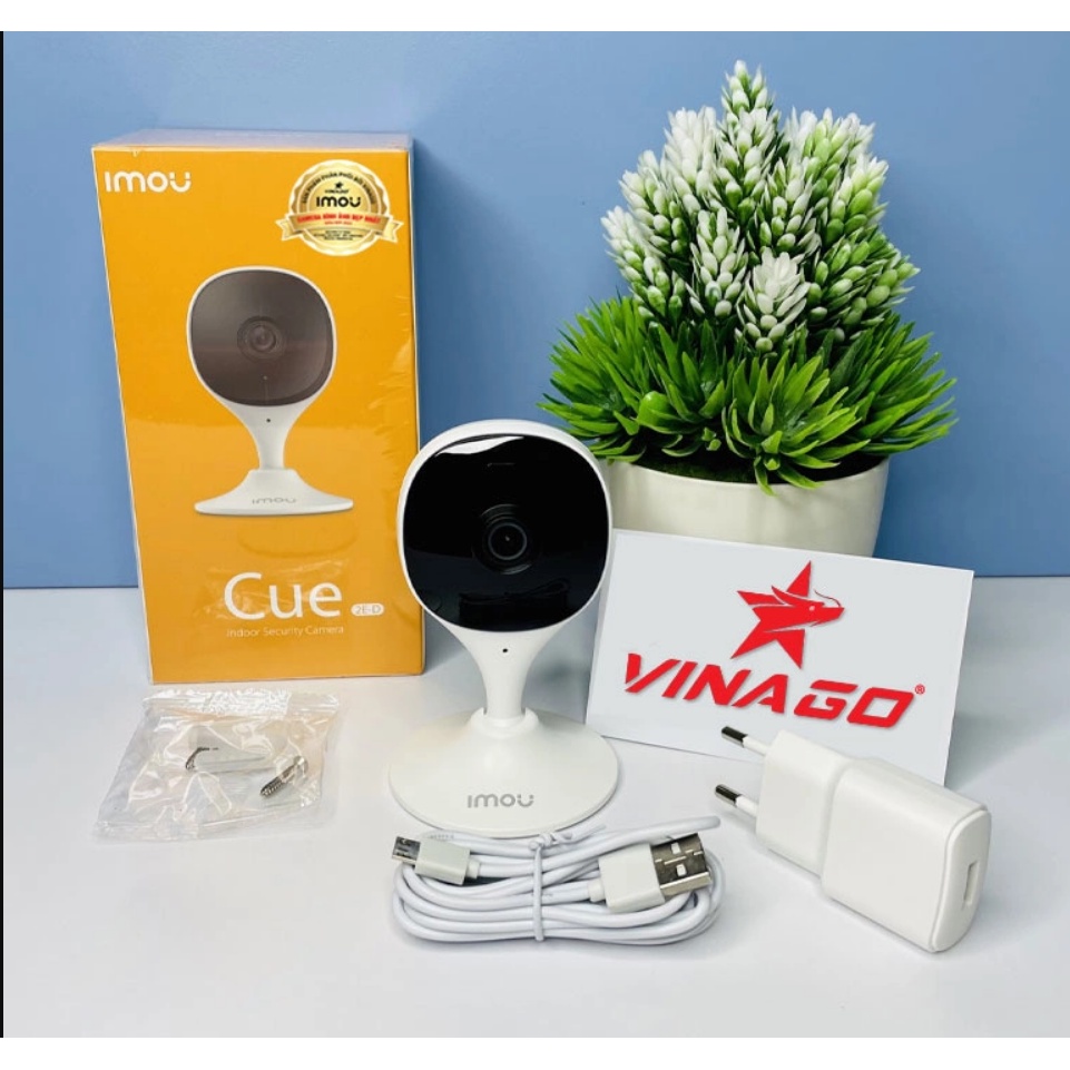 CAMERA IMOU C22 2MP, Camera WIFI Trong Nhà IMOU C22SP 2M 1080P Cue 2C 2E C22SP Đàm Thoại 2 Chiều FULLHD