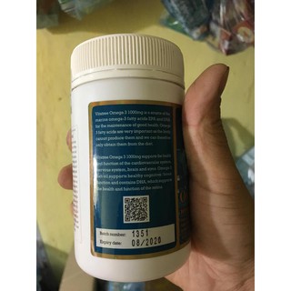 VITATREE OMEGA 3 - 1000MG - NHẬP KHẨU ÚC