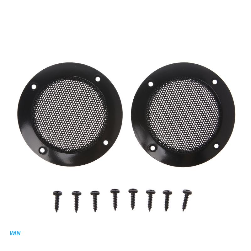 Set 2 Lưới Bọc Bảo Vệ Loa Xe Hơi Màu Đen 2 Inch
