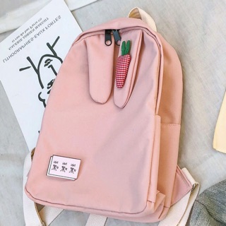 [ANDREA BACKPACK] Balo tai thỏ carrot siêu cutee