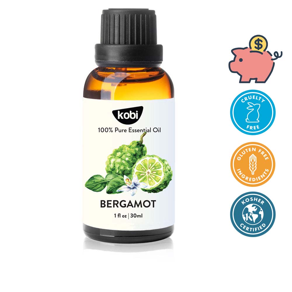 Tinh dầu Cam Hương Kobi Bergamot essential oil giúp thư giãn, giảm trầm cảm, giảm đau hiệu quả - 30ml