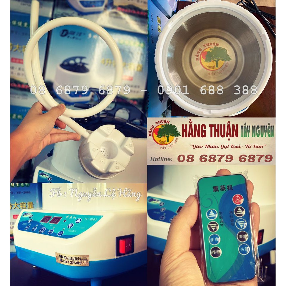 Nồi Xông Hơi 4 Lít Tiện Dụng Có Điều Khiển