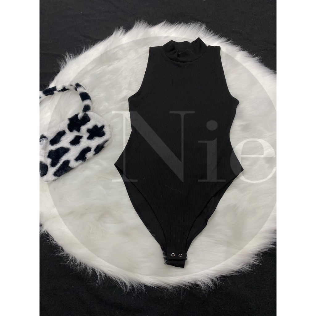 [XUẤT XỊN] Bodysuit nhung, trễ vai đen và cổ lọ (nhiều loại 😆) | BigBuy360 - bigbuy360.vn