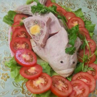 💞CHẢ PATE TRỨNG MUỐI HÌNH CON CÁ💞