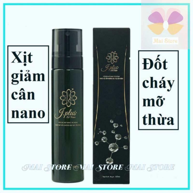 Xịt tan mỡ nano J.Plus Đan Trường