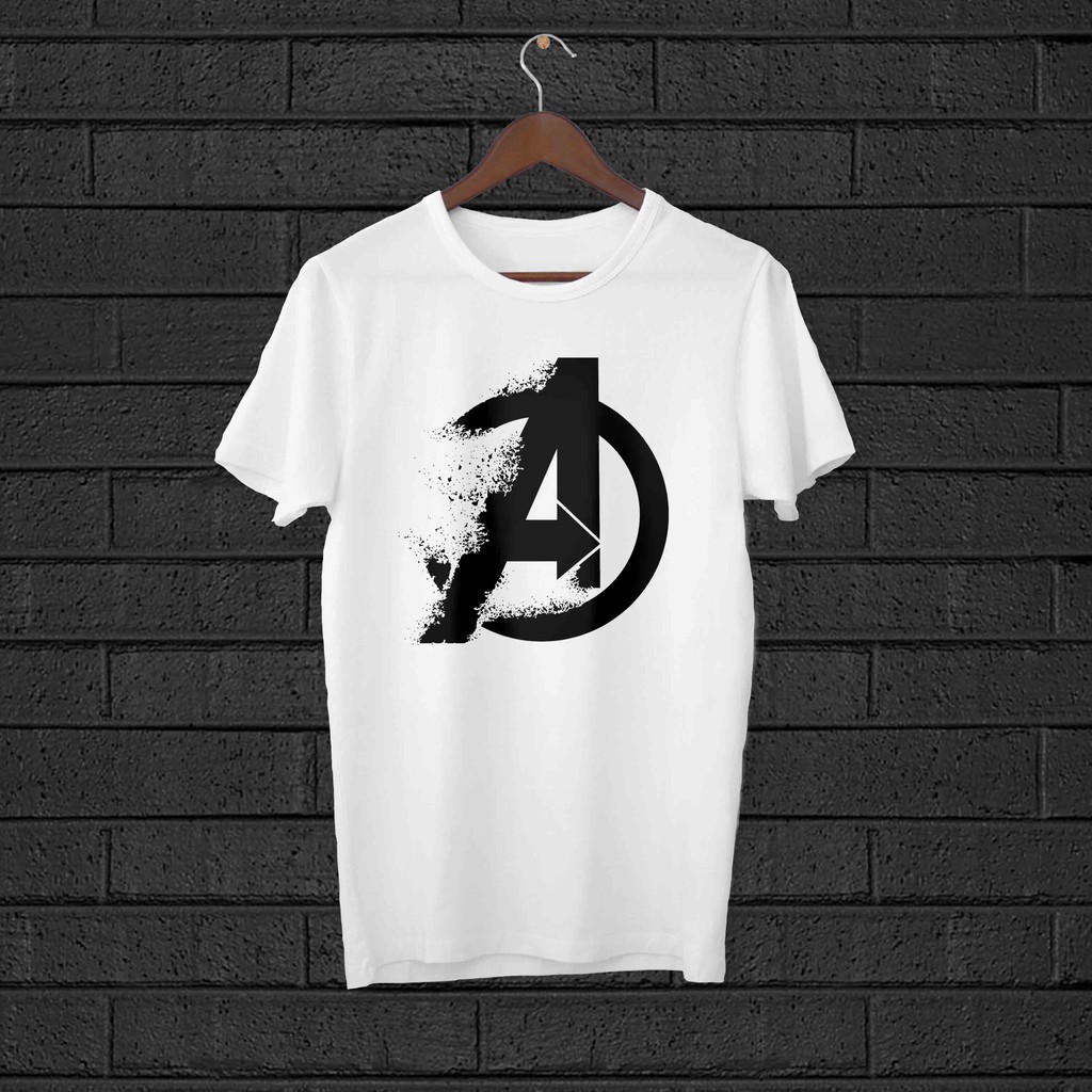 Áo Thun Logo Avengers: Endgame - Logo đen