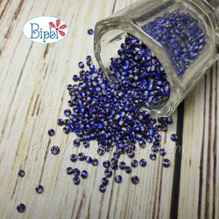 500 hạt cườm multi color màu 9 (xanh - đen - trắng)