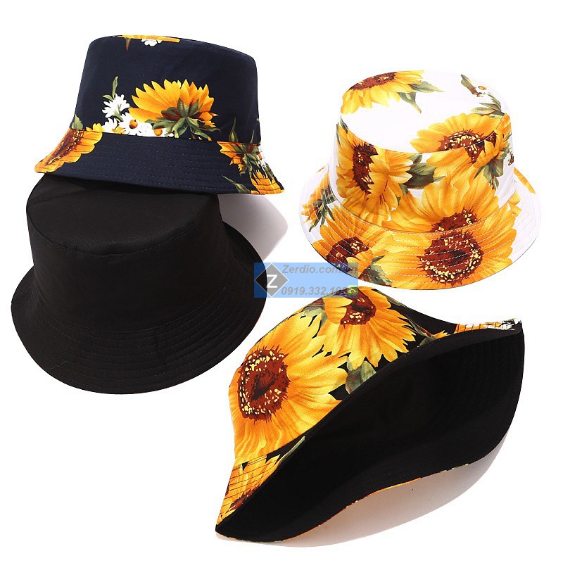 Nón bucket tai bèo 2 mặt đẹp, chất liệu cao cấp cho cả nam và nữ