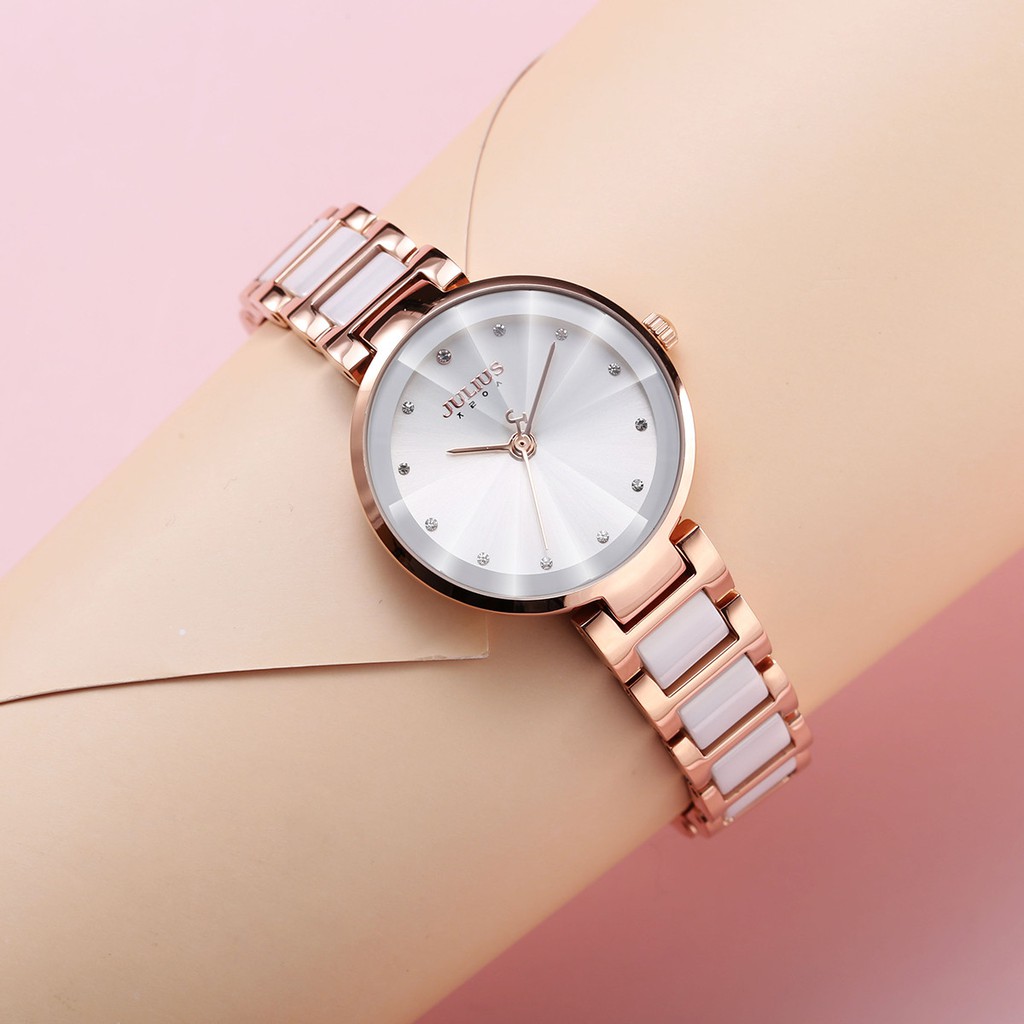 Julius Official | Đồng hồ Julius nữ JA-1209 dây đá | BigBuy360 - bigbuy360.vn