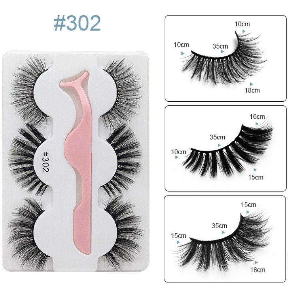 Lông Mi Giả 3D Trang Điểm Tự Nhiên
