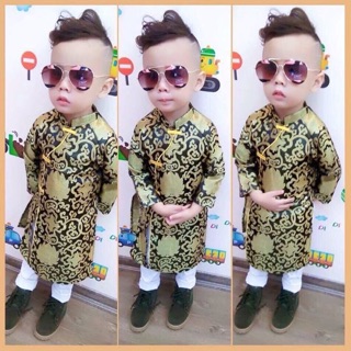 Áo dài nam đón tết