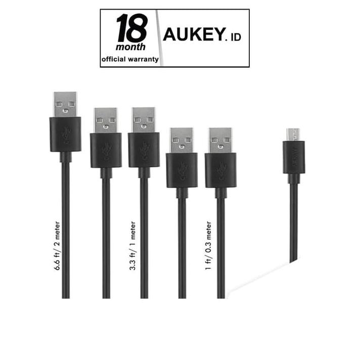 Cáp Sạc Nhanh Aukey Cb-D5 (Content 5) Micro Usb