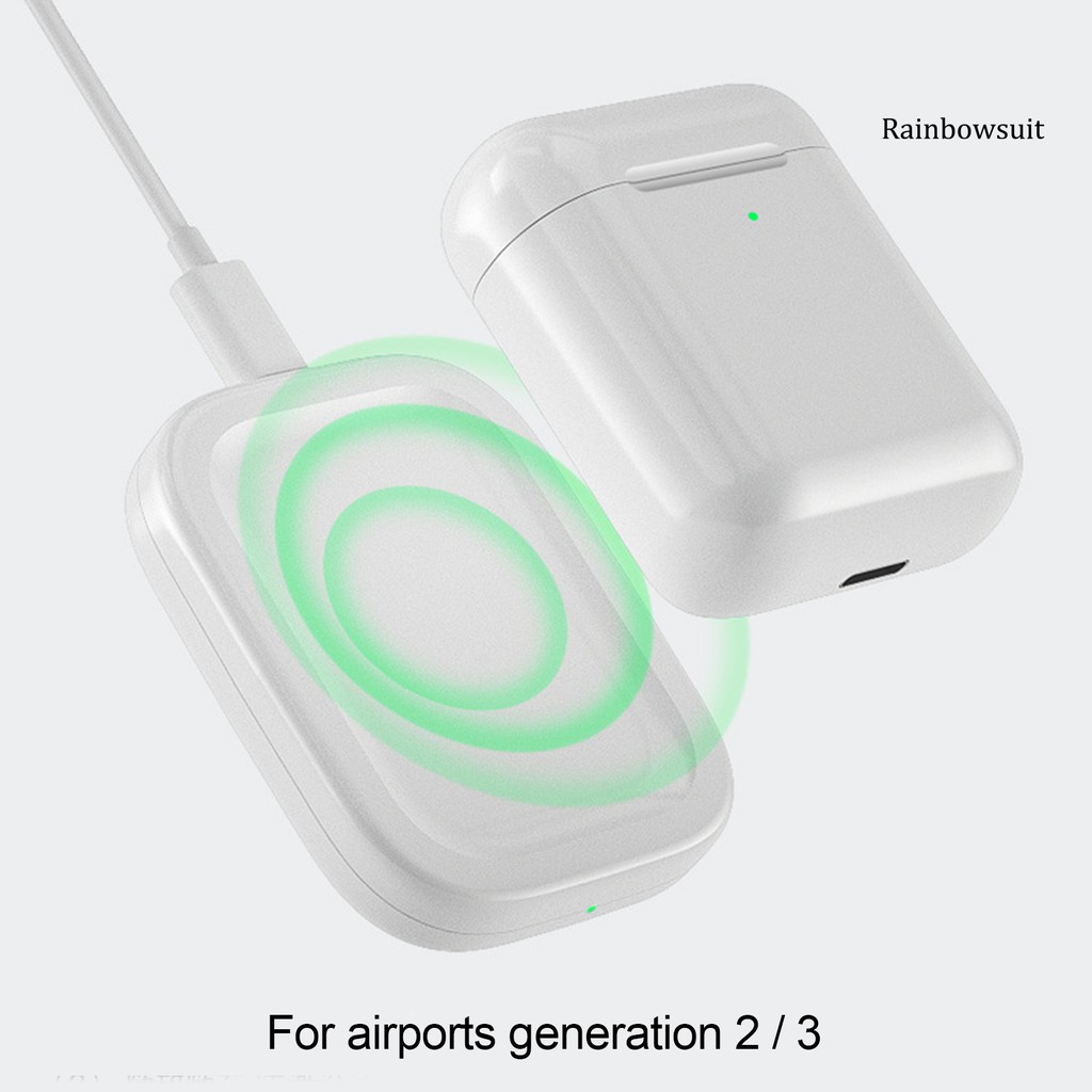 Đế Sạc Không Dây Rb-3 / 7.5w Cho Airpods 2 / 3