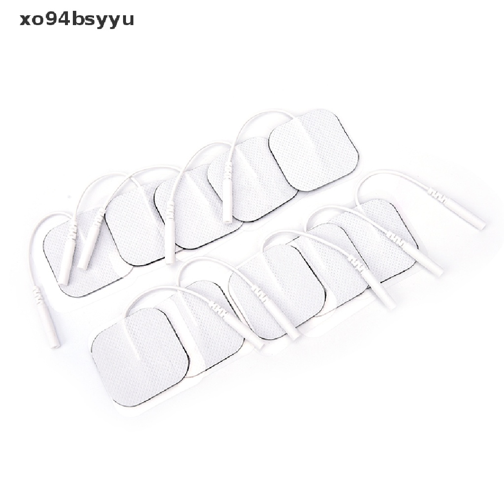 [Hàng mới về] Set 10 miếng đệm điện cực thay thế 4x4cm dành cho máy mát xa