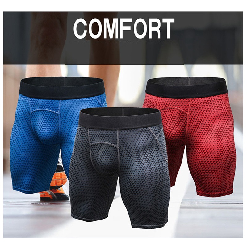 Quần lót nam dài, midway brief, quần short thể thao, sport underwear bó lưới nhanh khô thoáng khí