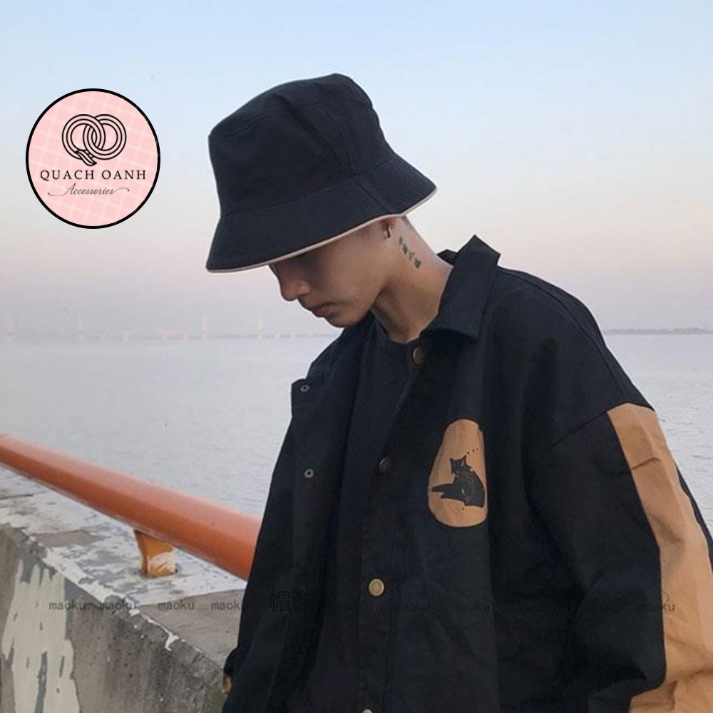 Mũ bucket tai bèo hai màu unisex – MU25