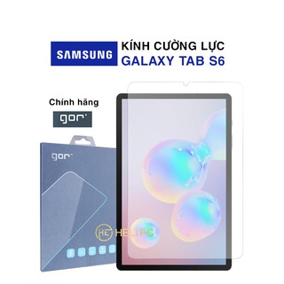 Cường lực Samsung Tab S6 chính hãng Gor độ cứng 9H - Dán màn hình Samsung Galaxy Tab S6
