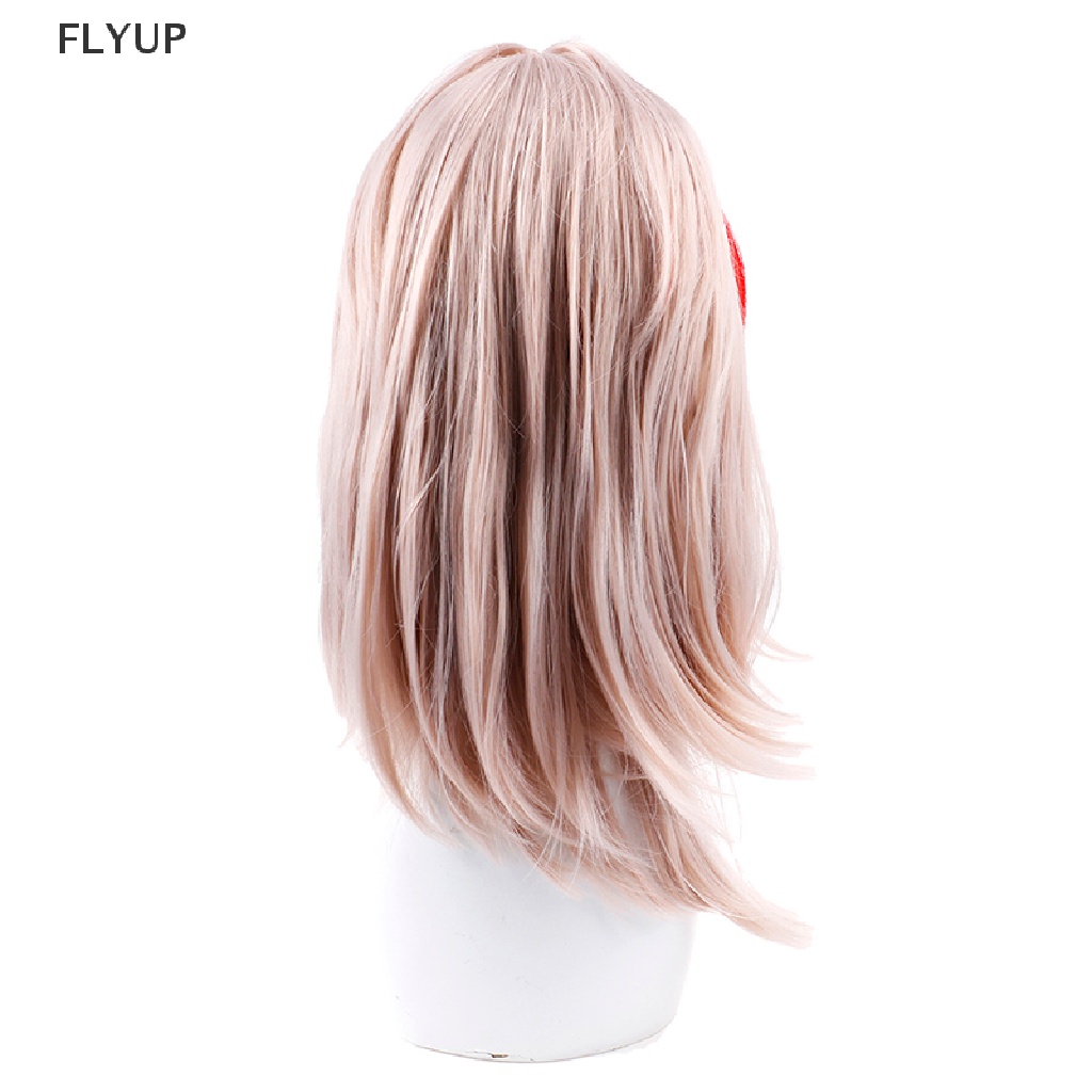 Tóc Giả Màu Be Gradient Hóa Trang Nhân Vật Game Kazuha