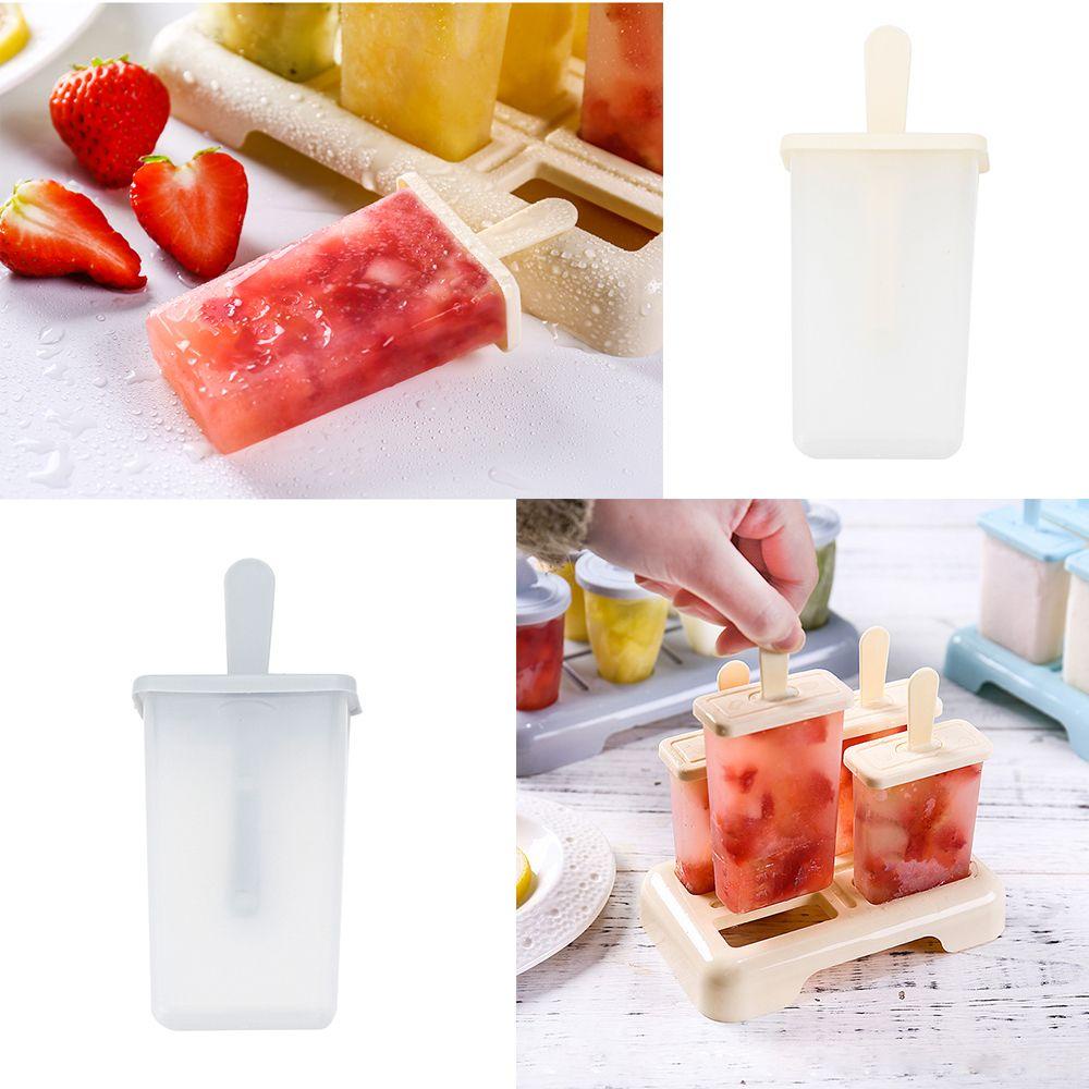 Khuôn Làm Kem Que Bằng Nhựa Tiện Dụng Cho Mùa Hè DIY