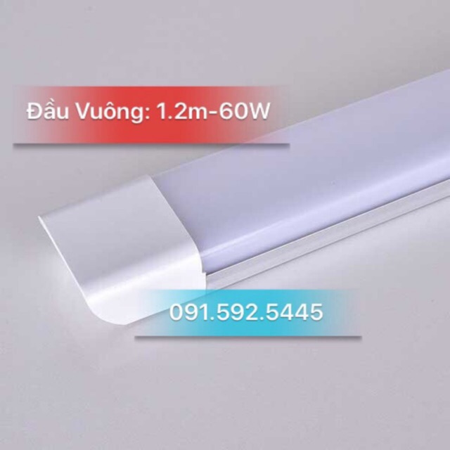 Đèn Tuýt Led Bán Nguyệt 1.2m(Đủ Công Suất). Led COB Siêu Sáng Bảo hành 12 tháng