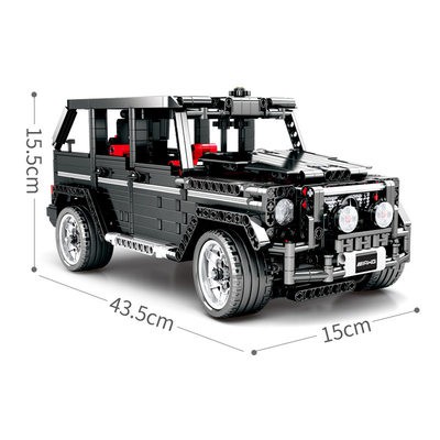 Lego cậu bé câu đố lắp ráp xe Mercedes Big G Đồ chơi mô hình công nghệ lỗi