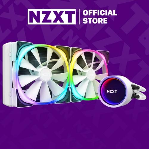 Tản Nhiệt Nước NZXT ALL IN ONE KRAKEN X63 RGB White - 280mm