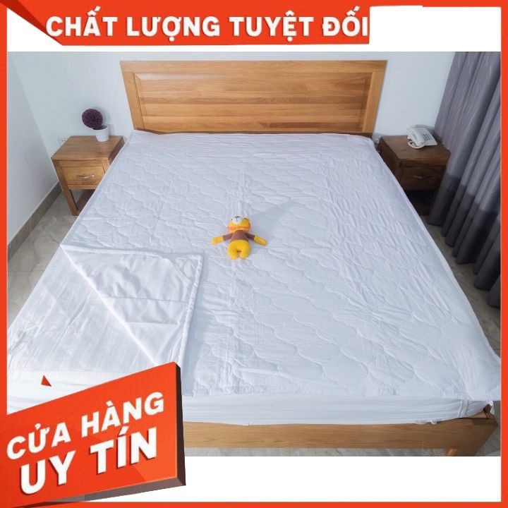 Miếng lót chống thấm cotton 🛏 1 ĐỔI 1 🛏 bảo vệ chống thấm tuyệt đối, ngăn ngừa chất bẩn và nước thấm xuống nệm