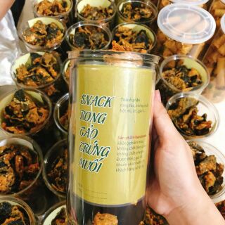 Snack rong tảo trứng muối