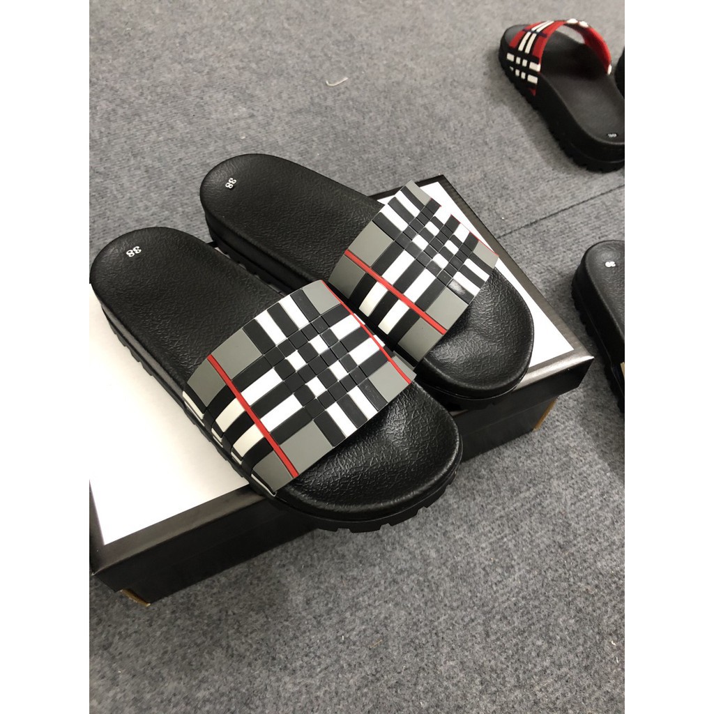 Dép nam nữ BBR hai màu vàng, xám mới nhất 2020