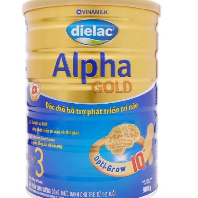 Sữa Dielac Alpha Gold 3 900g