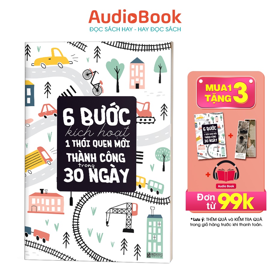 Sổ Tay 6 bước kích hoạt 1 thói quen mới thành công trong 30 ngày