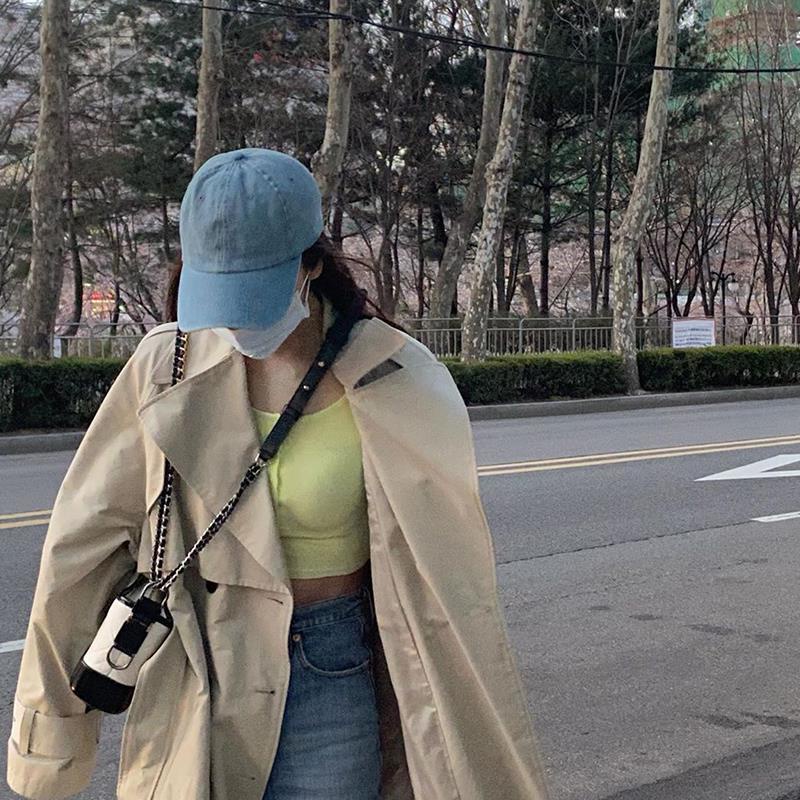 Nón lưỡi trai denim thời trang Hàn Quốc năng động cá tính