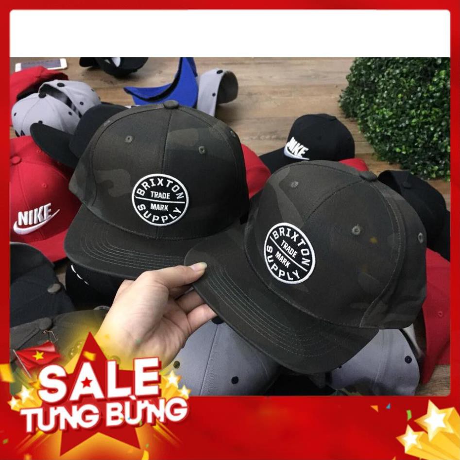 Nón Snapback Camo Brixton